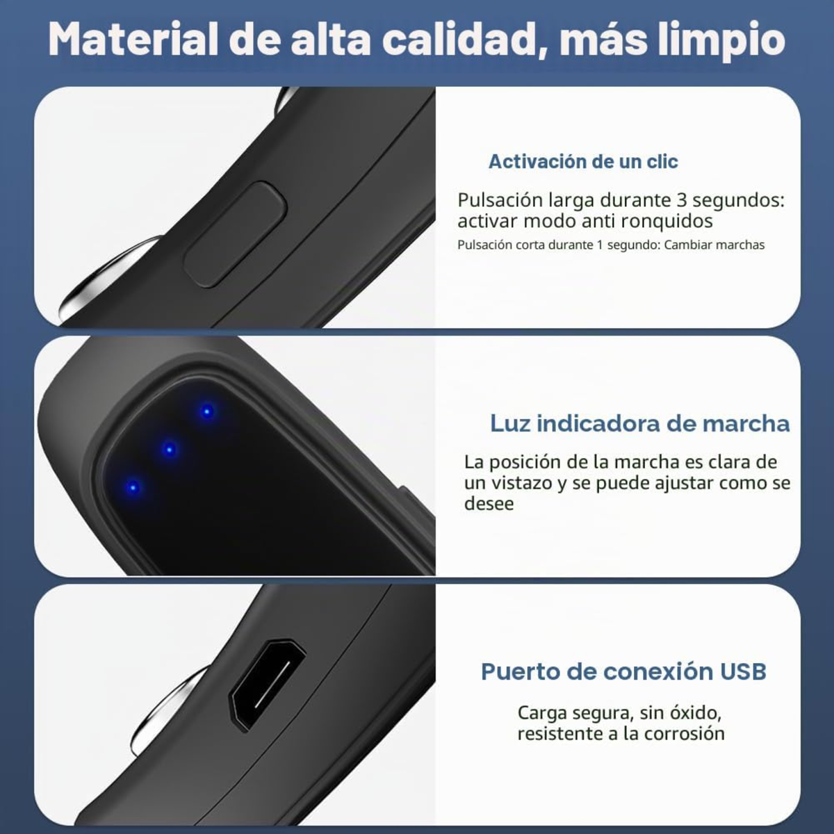 Corrector Antirronquidos EMS